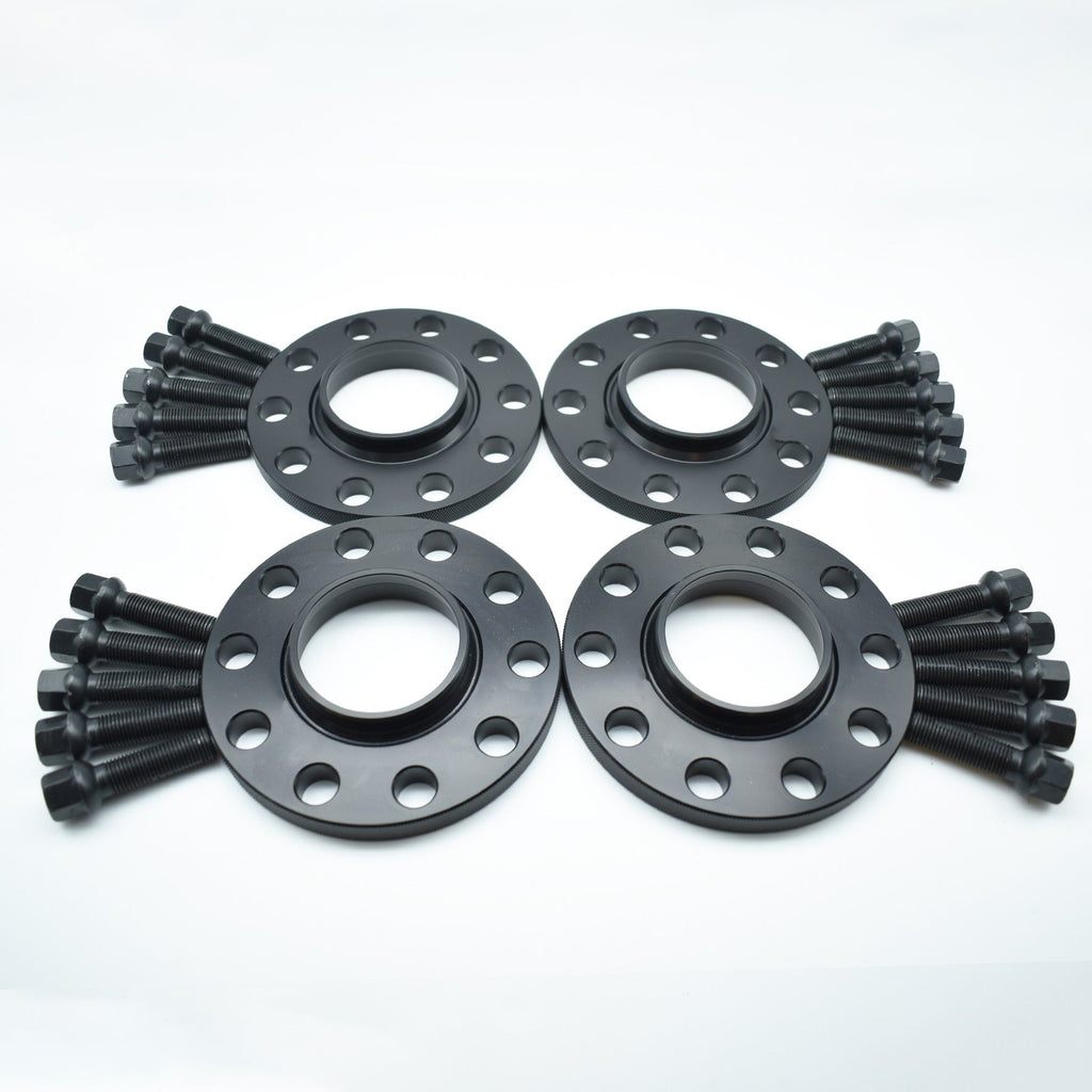 15mm Black Wheel Spacer for Audi A6 2014- with bolts 66.5CB 15mm Black Wheel Spacer for Audi A6 2014- with bolts 66.5CB