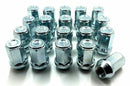 BIMECC SILVER CLOSED ALLOY WHEEL NUTS M14X1.5MM 19MM (41MM)