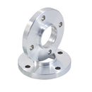 REVOLUTION SILVER ALLOY WHEEL SPACERS VW T5 T6 5X120 65.1MM 20MM PAIR