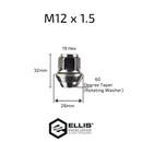 Ellis Excellence Ford Nuts M12X1.5