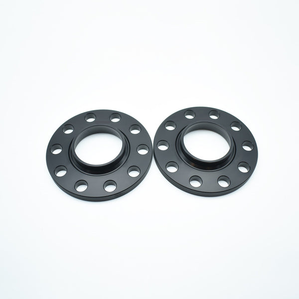 Demon Black Alloy Wheel Spacers Bmw 5x120 72.6mm 15mm Pair