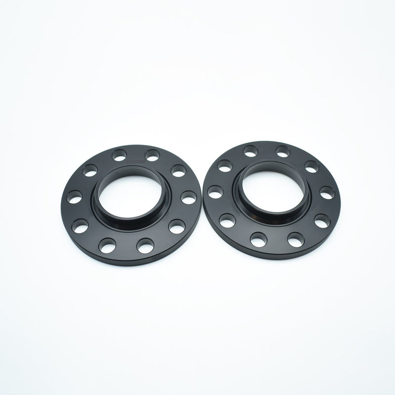 Demon Black Alloy Wheel Spacers 5x100 57.1mm 15mm Pair